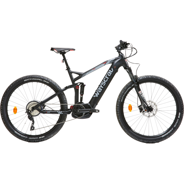 mountain bike elettrica full suspension wayscral anyway e550 27,5  t46