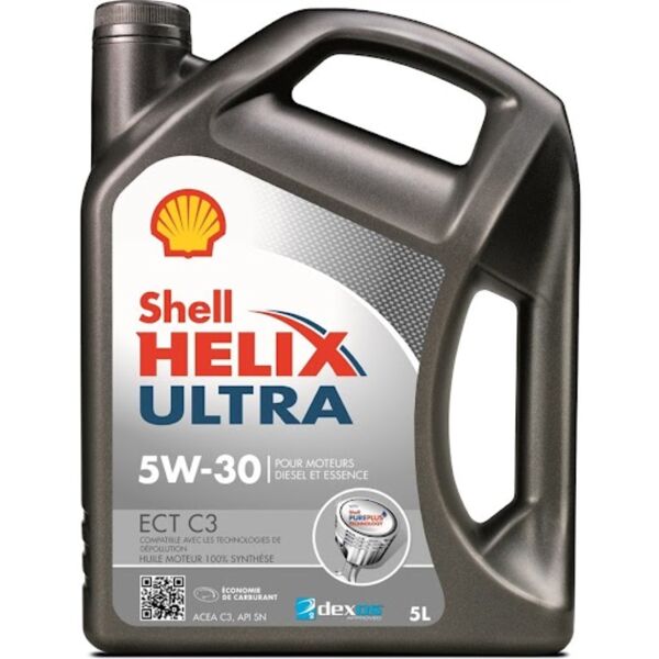 olio motore shell helix ultra ect c3 5w30 5 litri