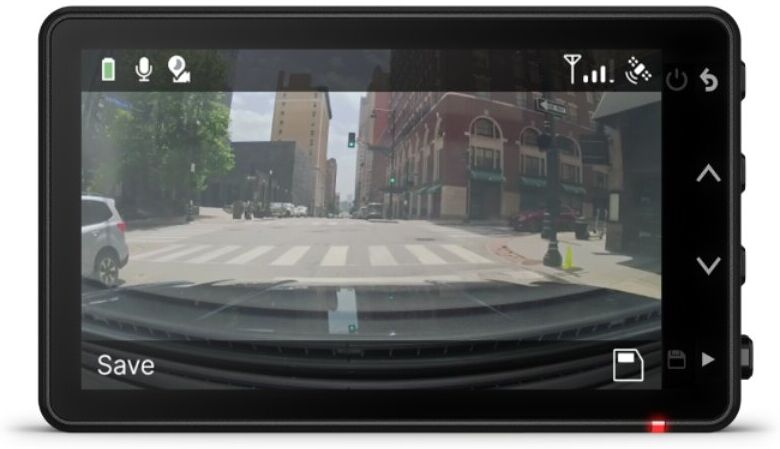 dash cam garmin live