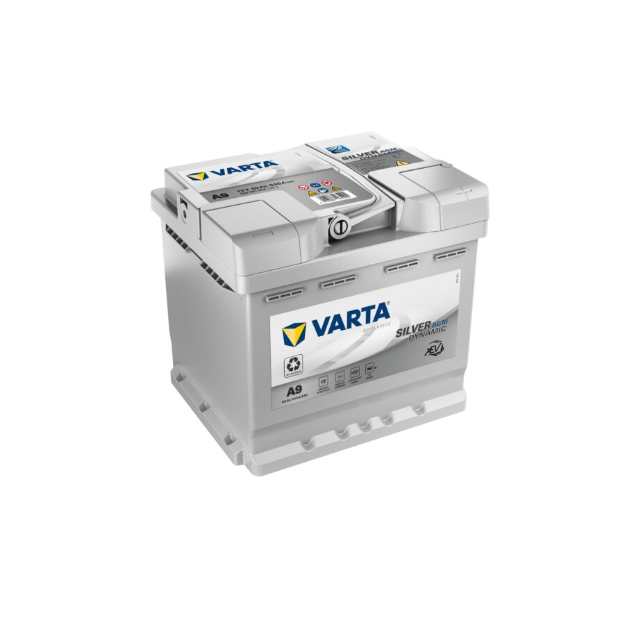 batteria auto varta a9 silver dynamic xev start&stop 50ah - 540a