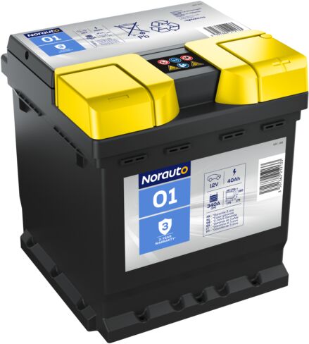 Batteria Auto Norauto Ref 01 40ah 340a