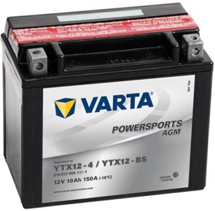 Batteria Moto Scooter Varta Agm Ytx12-4 Sx