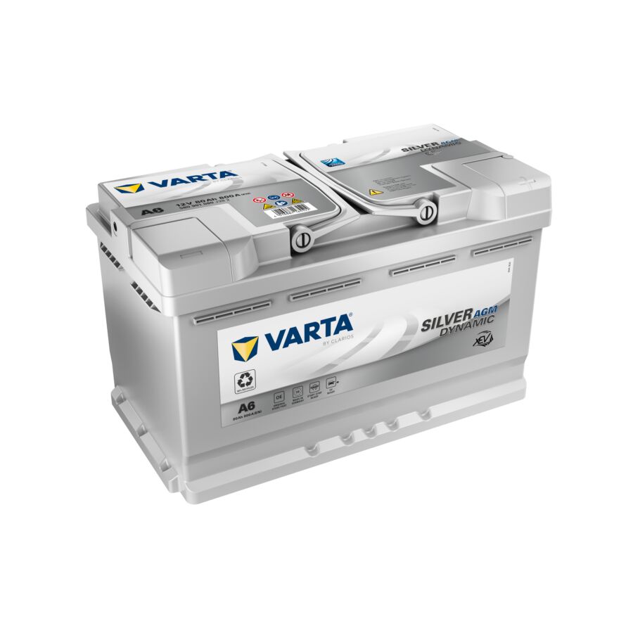Batteria Auto Varta A6 (ex Varta F21) Start&stop Silver Dynamic Xev 80 Ah - 800 A