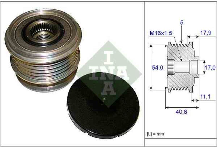 Puleggia Alternatore Ina 535 0121 10