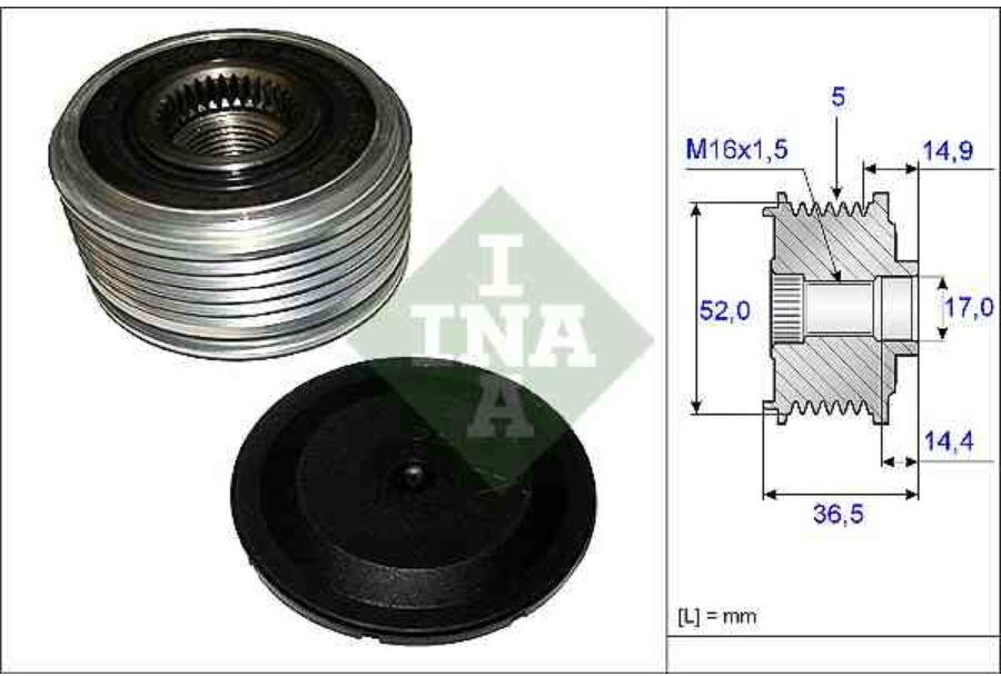 Puleggia Alternatore Ina 535 0129 10