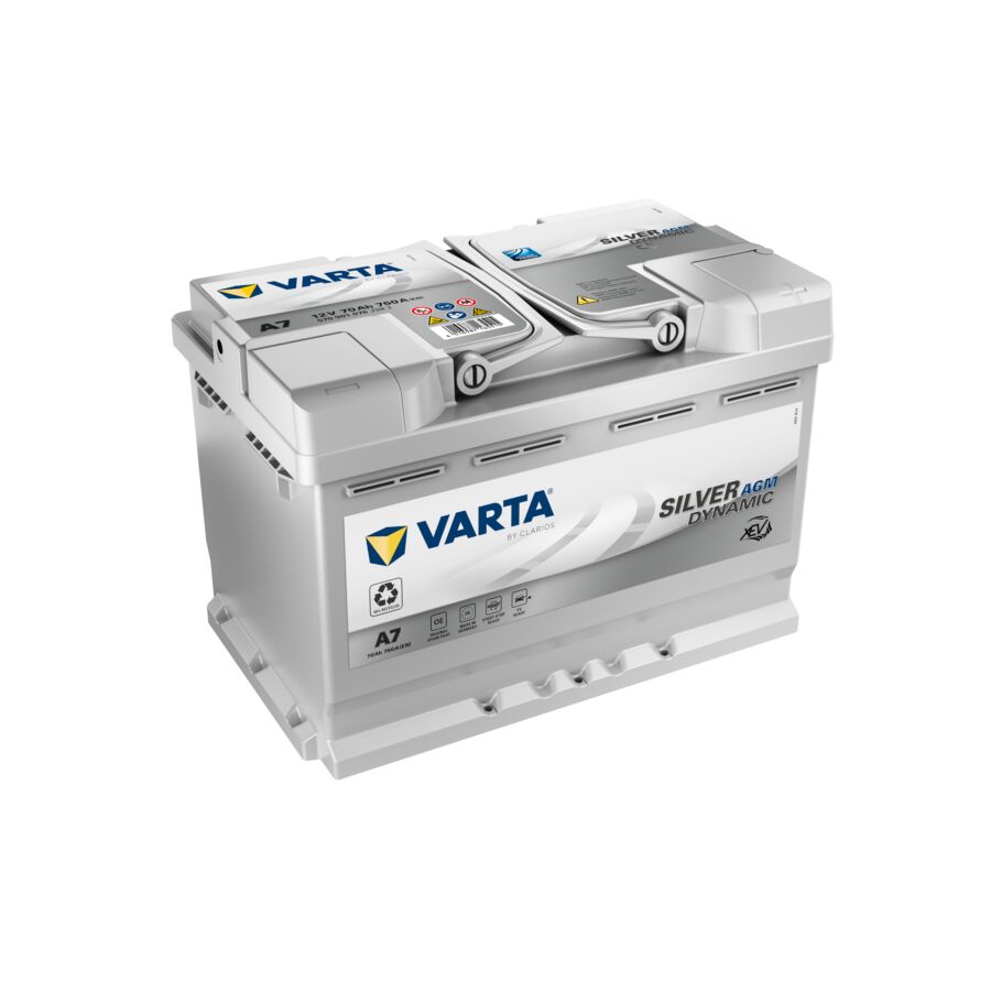 Batteria Auto Varta A7 (ex Varta E39) Start&stop Silver Dynamic Xev 70 Ah - 760 A