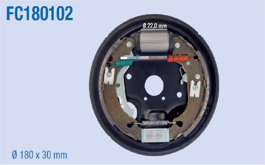 Ate tambur Kit Freni Tamburo Ate Fc180102