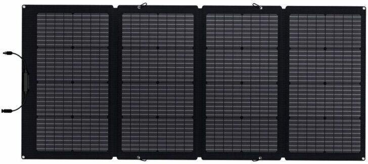 pannello solare 220w bifacciale pieghevole per power station ecoflow