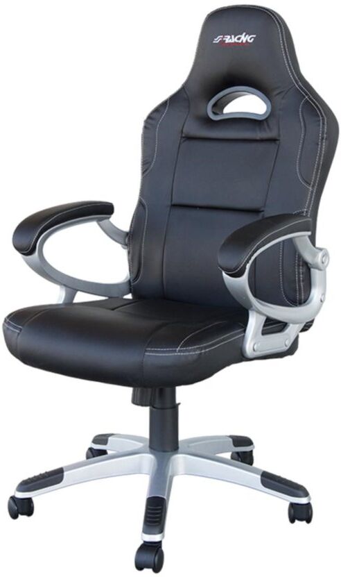 poltrona da ufficio black gaming office chair simoni racing nera