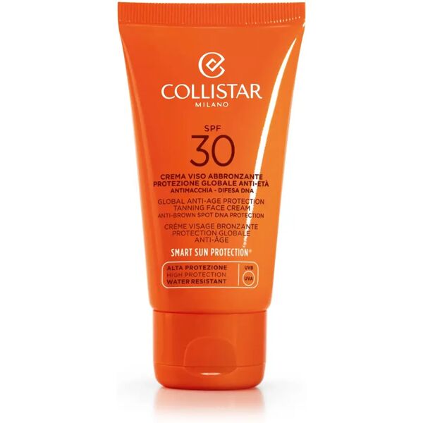 collistar crema viso abbronzante protezione globale anti età alta protezione spf30 50 ml