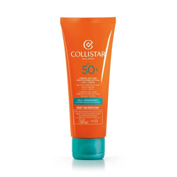 collistar crema solare protezione attiva per pelli ipersensibili spf 50+ 100 ml