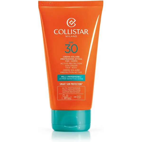 collistar crema solare protezione attiva per pelli ipersensibili spf 30 150 ml