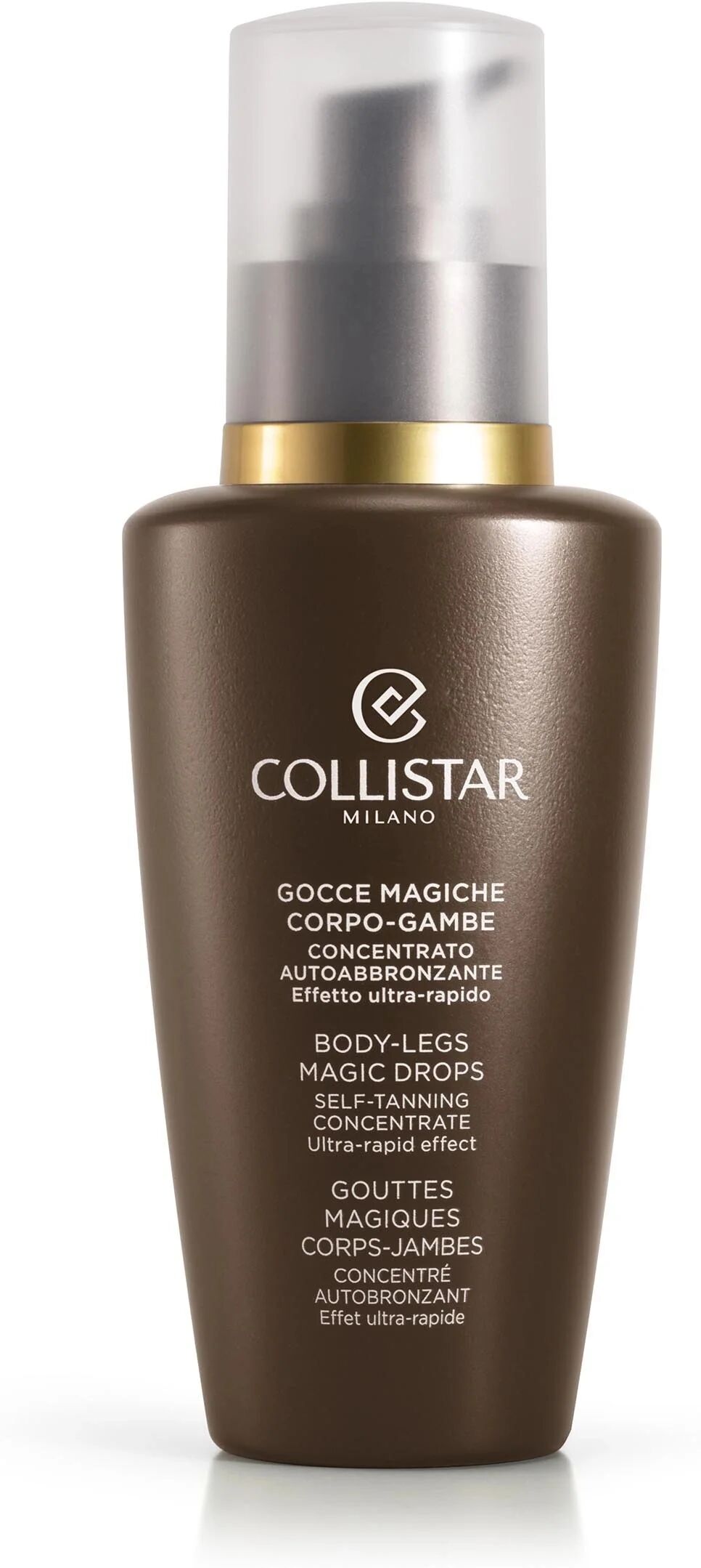 collistar gocce magiche corpo e gambe concentrato autoabbronzante effetto ultra rapido 125 ml