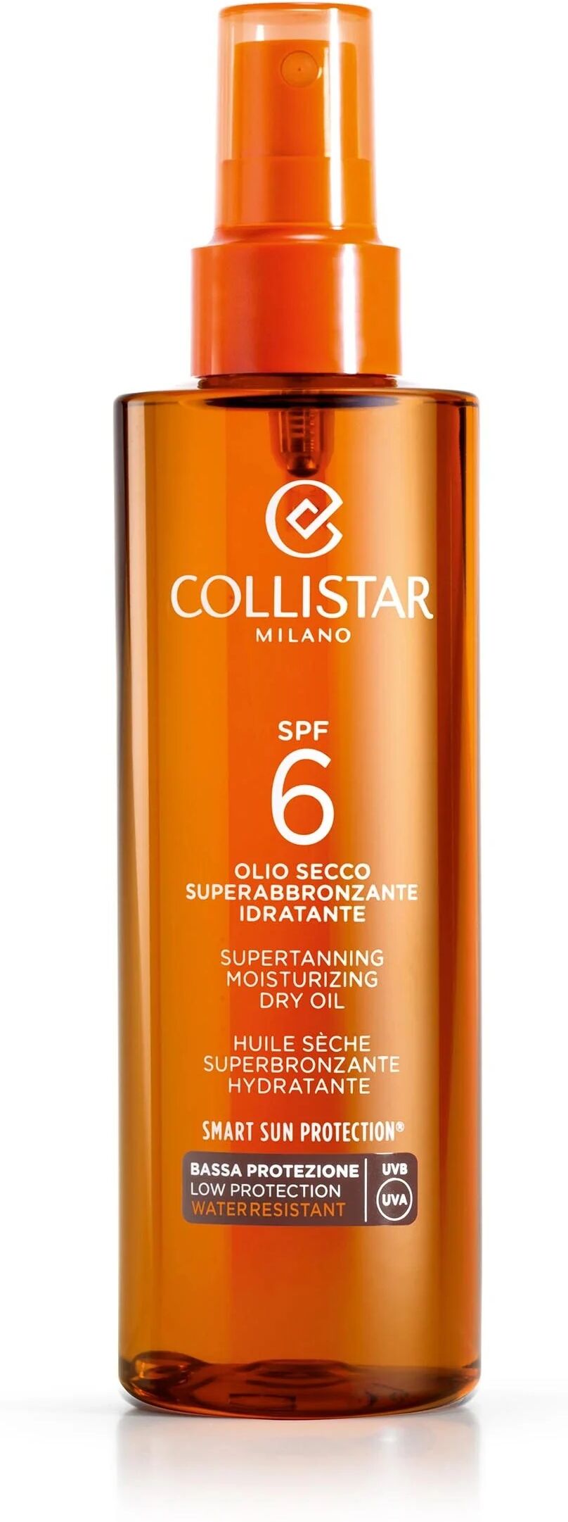 Collistar Olio Secco Superabbronzante Idratante Bassa Protezione SPF 6 200 ml