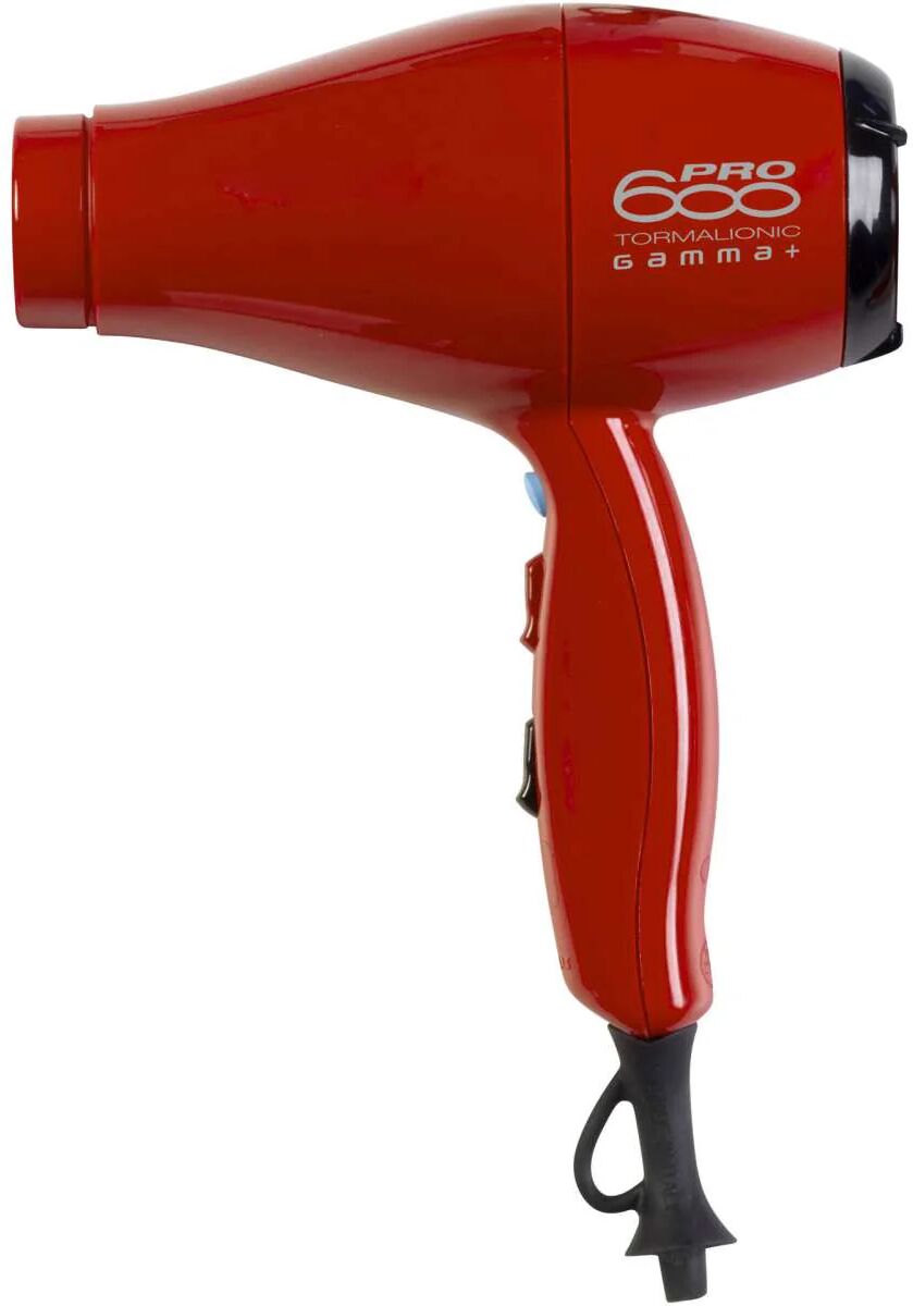 gammapiù pro 600 asciugacapelli professionale 2100 w colore rosso