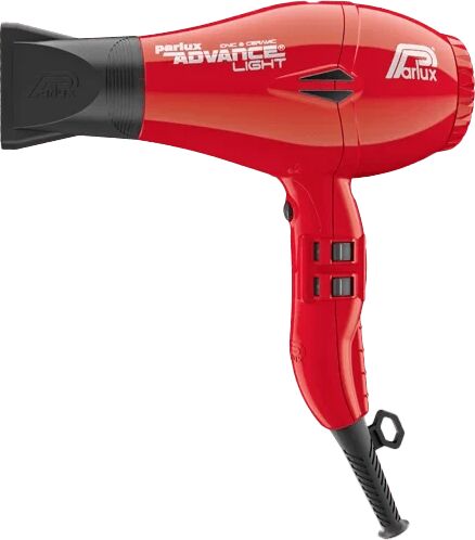 parlux advance light ionic & ceramic asciugacapelli professionale 2200 w colore rosso