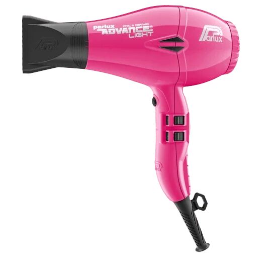 Parlux Advance Light Ionic & Ceramic Asciugacapelli Professionale 2200 W Colore Fucsia