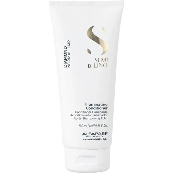 alfaparf milano semi di lino diamond conditioner illuminante per capelli normali 200 ml