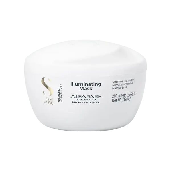 alfaparf milano semi di lino diamond maschera illuminante per capelli 200 ml