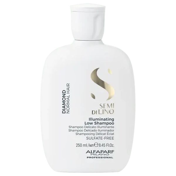 alfaparf milano semi di lino diamond shampoo delicato illuminante per capelli normali 250 ml