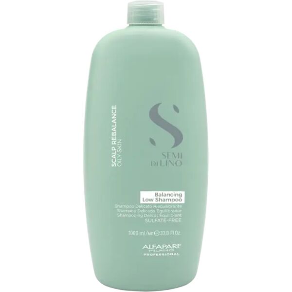 alfaparf milano semi di lino scalp rebalance oily skin shampoo delicato riequilibrante per cute grassa 1000 ml