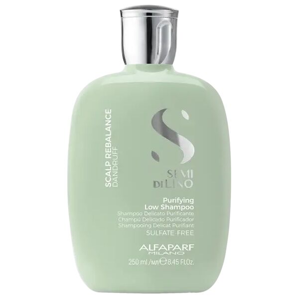 alfaparf milano semi di lino scalp rebalance dandruff shampoo delicato purificante per cute con forfora secca o grassa 250 ml