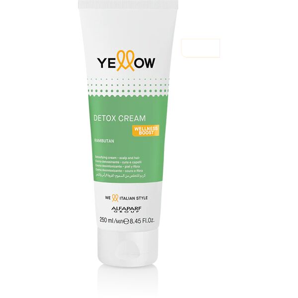 alfaparf yellow scalp detox crema detossinante per cute e capelli 250 ml