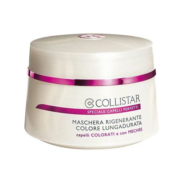 collistar maschera rigenerante colore lunga durata per capelli colorati e con meches 200 ml