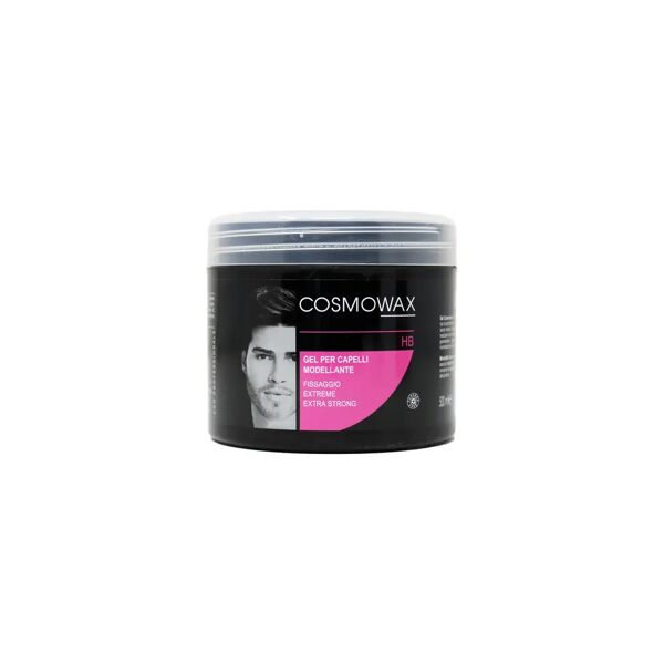 cosmogel cosmowax gel per capelli modellante fissaggio extra strong profumazione hugo boss 500 ml