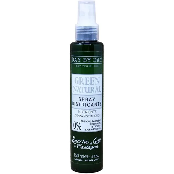 day by day green natural spray districante nutriente per capelli 150 ml