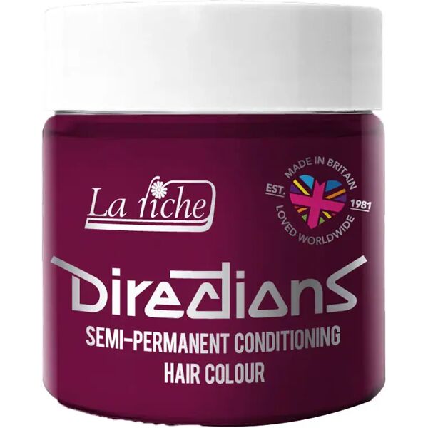 directions hair colour directions hair color colore semi permanente per capelli 07 dark tulip 100 ml