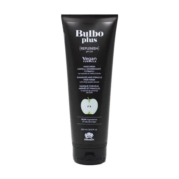 farmagan bulbo plus formula vegan replenish maschera per capelli danneggiati e fragili 250 ml