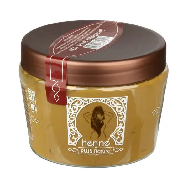 henné plus natura colore per capelli 100% naturale mogano 125 gr