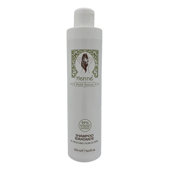 henné plus natura shampoo idratante per capelli secchi e sfibrati 250 ml