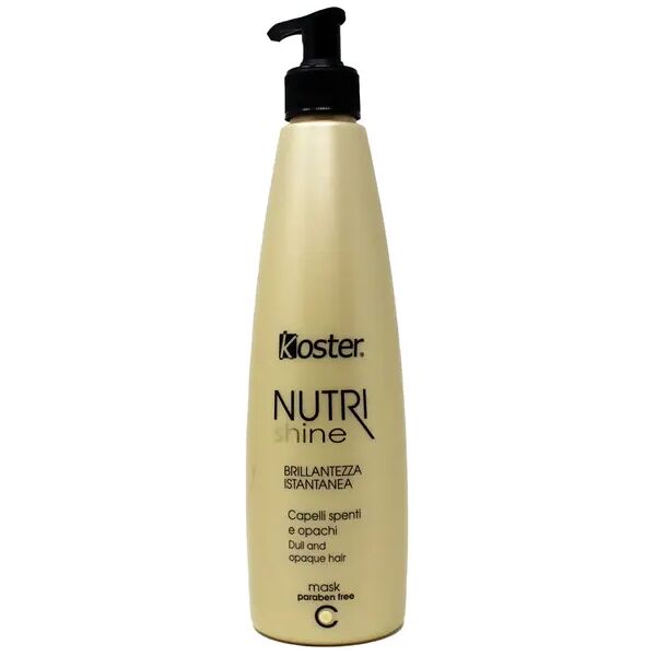 koster nutri shine brillantezza istantanea shampoo per capelli spenti e opachi 1000 ml