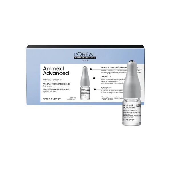 l'oreal l'oréal serie expert aminexil advanced fiale anticaduta 10 fiale da 6 ml