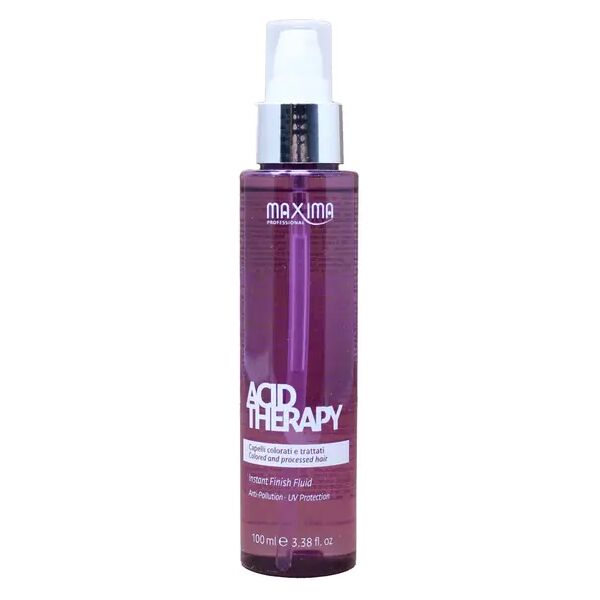 maxima professional maxima acid therapy fluido setificante per capelli colorati e trattati 100 ml