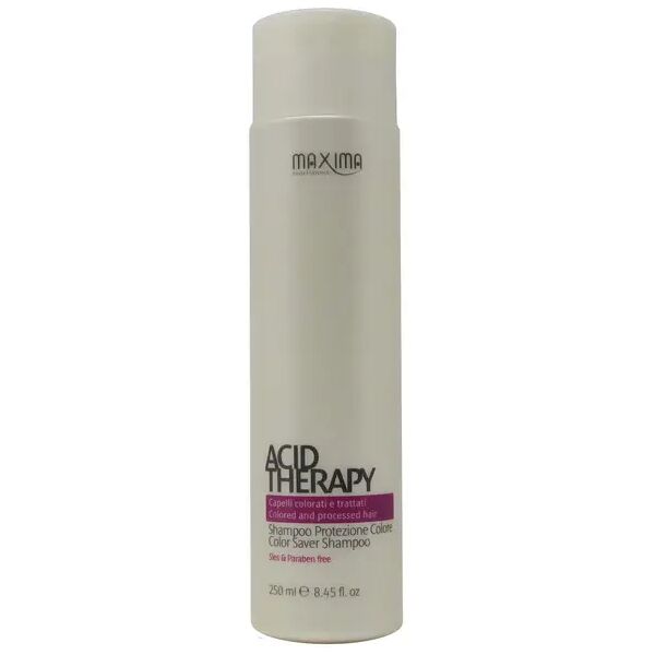 maxima professional maxima acid therapy shampoo per capelli colorati 250 ml