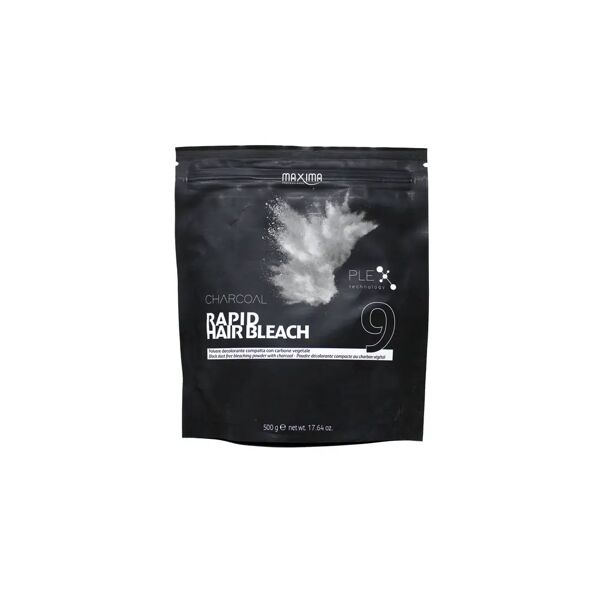 maxima professional maxima charcoal polvere decolorante compatta per capelli con carbone vegetale 500 gr