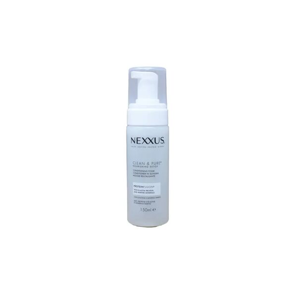 nexxus clean & pure conditioner in schiuma senza risciacquo per capelli secchi 150 ml