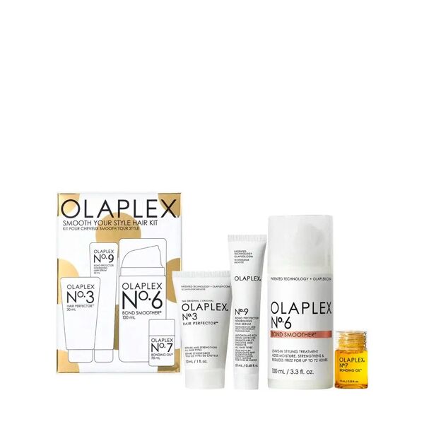 olaplex cofanetto smooth your style hair kit