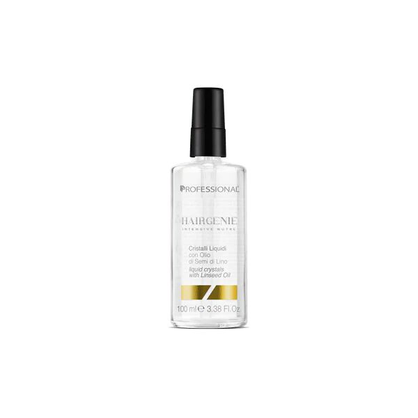 professional hairgenie intensive nutre cristalli liquidi con olio di semi di lino 100 ml