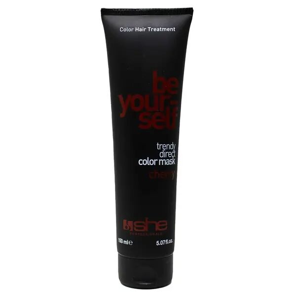 she professional be your self maschera tonalizzante e ristrutturante per capelli colore cherry 150 ml