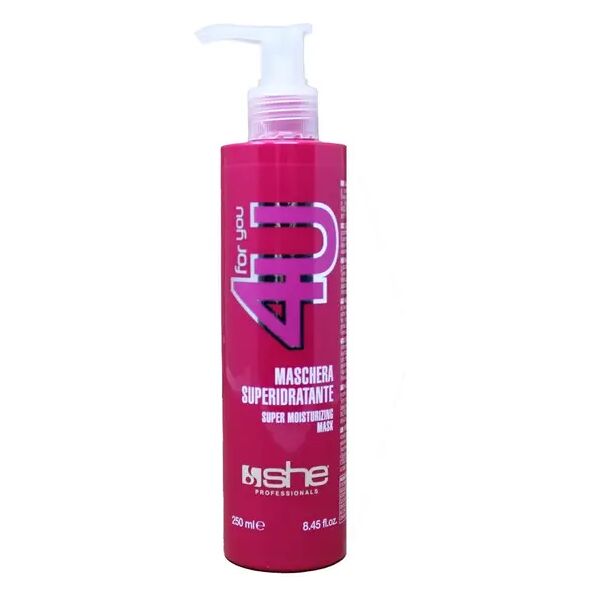 she professional for you maschera superidratante per capelli 250 ml