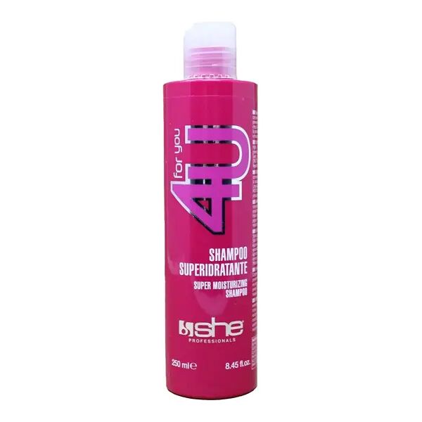 she professional for you shampoo superidratante per capelli 250 ml