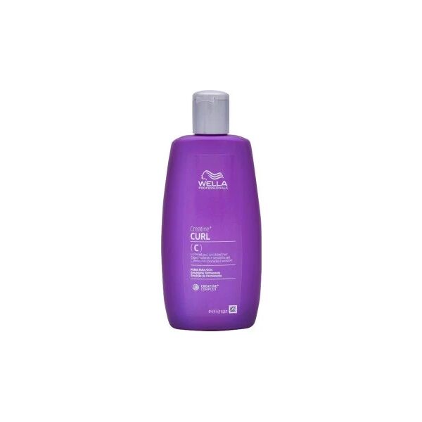 wella creatine curl c emulsione permanente per capelli colorati e sensibilizzati 250 ml