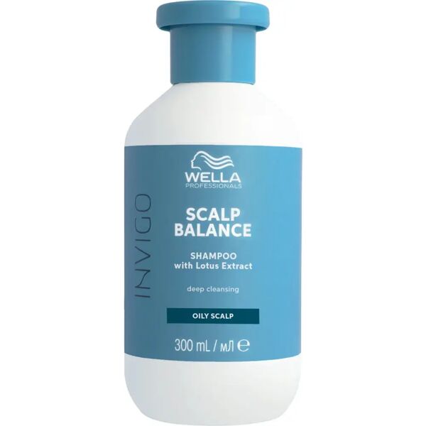 wella invigo scalp balance oily scalp shampoo purificante per capelli e cute grassa 300 ml