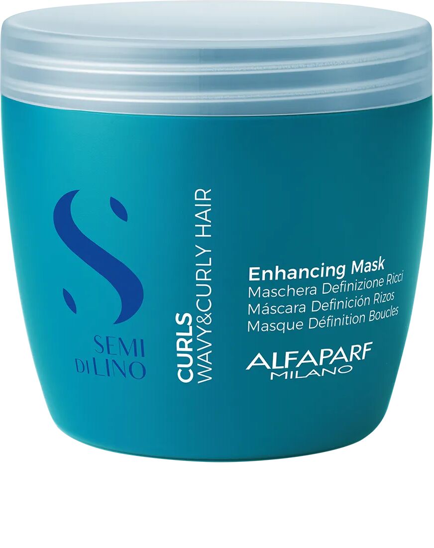 alfaparf milano semi di lino curls wavy & curly hair maschera per capelli definizione ricci 500 ml