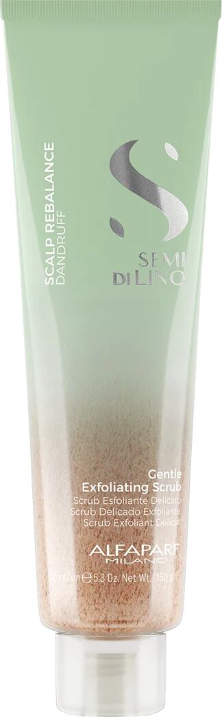 alfaparf milano semi di lino scalp rebalance dandruff gentle scrub esfoliante per cute con forfora 150 ml