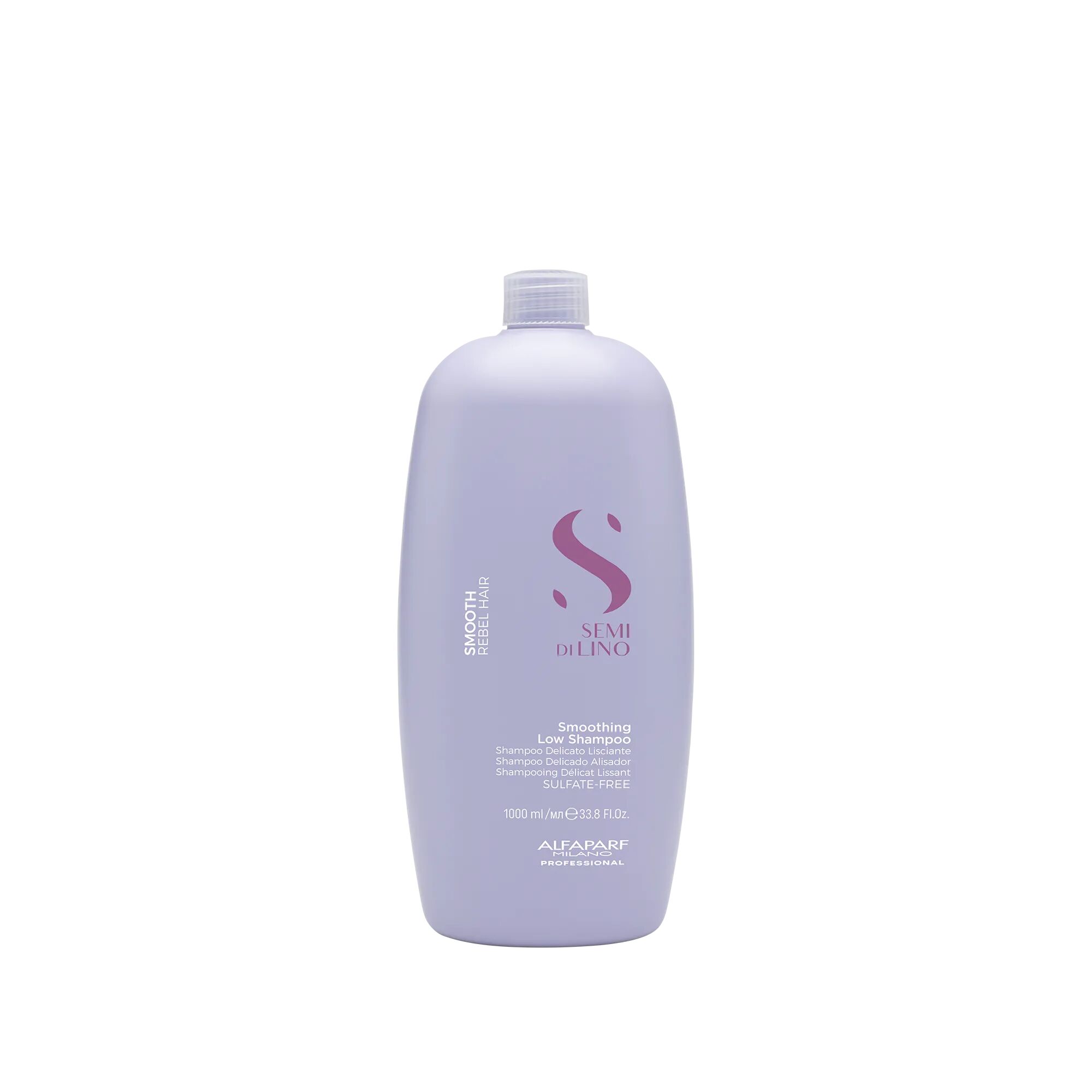 alfaparf milano semi di lino smooth shampoo delicato lisciante per capelli ribelli 1000 ml